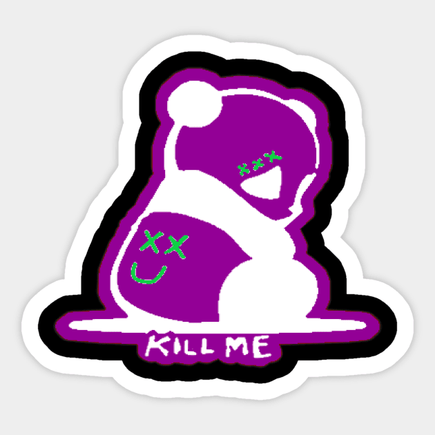 BAD AMY ''KXLL ME'' (JOKER) Sticker by KVLI3N